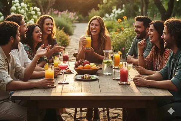 Uma vida com amigos e familiares é sempre uma vida melhor