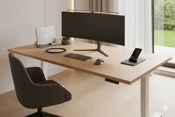 Home office minimalista