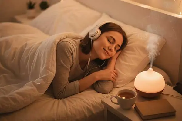 Relaxamento para dormir bem é crucial para acordar de bem com a vida.