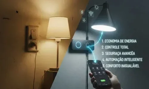 Tomadas inteligente, facilitando seu dia a dia com segurança.